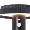 Brilliant Alvero Zewnętrzna Lampa Stojąca LED Czarny, 1-punktowy, Czujnik ruchu