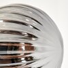 Remaisnil Lampa Stojąca - Szkło 10 cm, 12 cm W kolorze bursztynu, Przydymiony, 3-punktowe