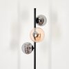 Remaisnil Lampa Stojąca - Szkło 12 cm, 15 cm Czarny, 3-punktowe