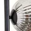 Remaisnil Lampa Stojąca - Szkło 15 cm Czarny, 3-punktowe