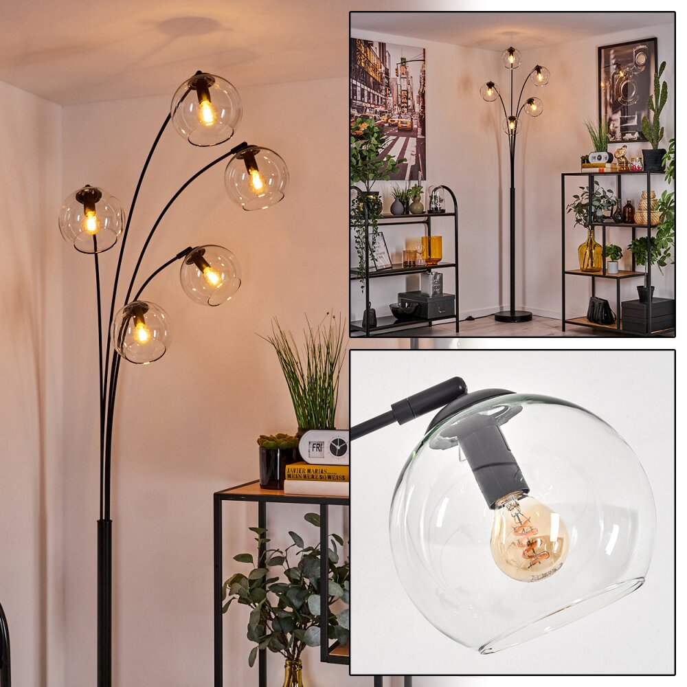 Koyoto Lampa Stojąca - Szkło 15 cm Przezroczysty, 5-punktowe main product photo