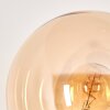 Gastor Lampa Stojąca - Szkło 15 cm W kolorze bursztynu, 3-punktowe