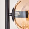 Gastor Lampa Stojąca - Szkło 15 cm W kolorze bursztynu, Przezroczysty, 5-punktowe