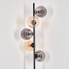Gastor Lampa Stojąca - Szkło 15 cm W kolorze bursztynu, Przydymiony, 5-punktowe