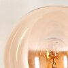 Gastor Lampa Stojąca - Szkło 15 cm W kolorze bursztynu, Przezroczysty, Przydymiony, 5-punktowe