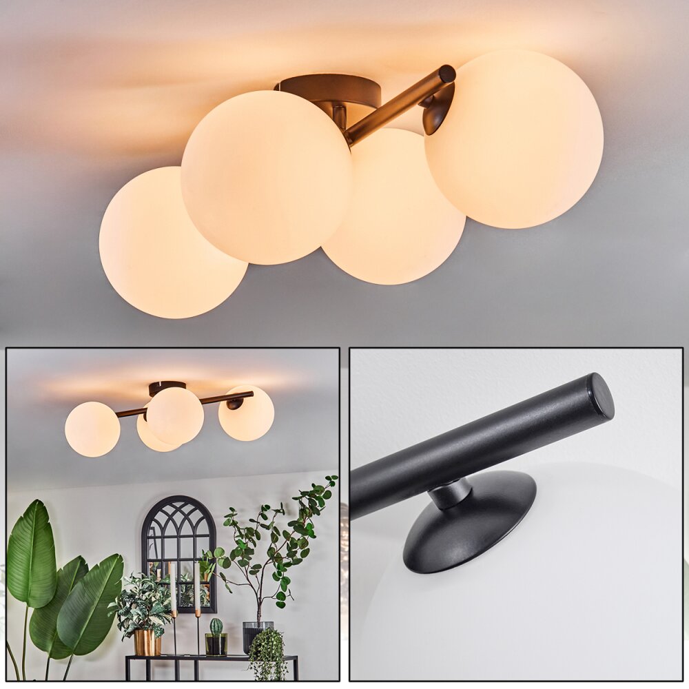 Chehalis Lampa Sufitowa - Szkło 15 cm Biały, 4-punktowe main product photo