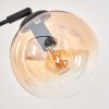 Koyoto Lampa Stojąca - Szkło 15 cm W kolorze bursztynu, Przezroczysty, Przydymiony, 5-punktowe