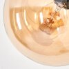 Koyoto Lampa Stojąca - Szkło 15 cm W kolorze bursztynu, Przezroczysty, Przydymiony, 5-punktowe