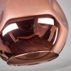 Ripoll Lampa Sufitowa - Szkło 25 cm W kolorze miedzi, 1-punktowy