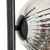 Remaisnil Lampa Stojąca - Szkło 12 cm Czarny, 5-punktowe
