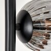 Remaisnil Lampa Stojąca - Szkło 10 cm, 12 cm W kolorze bursztynu, Przezroczysty, 5-punktowe