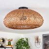 Bauro Lampa Sufitowa 50 cm Czarny, 2-punktowe