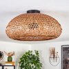 Bauro Lampa Sufitowa 50 cm Czarny, 2-punktowe
