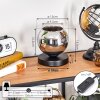 Koyoto Lampa stołowa 15 cm Chrom, 1-punktowy