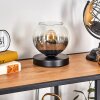 Koyoto Lampa stołowa 15 cm Przezroczysty, Przydymiony, 1-punktowy