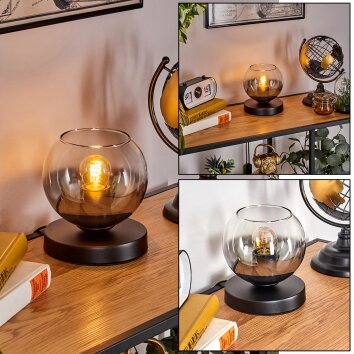 Koyoto Lampa stołowa 15 cm Przezroczysty, Przydymiony, 1-punktowy Koyoto Lampa stołowa 15 cm Przezroczysty, Przydymiony, 1-punktowy