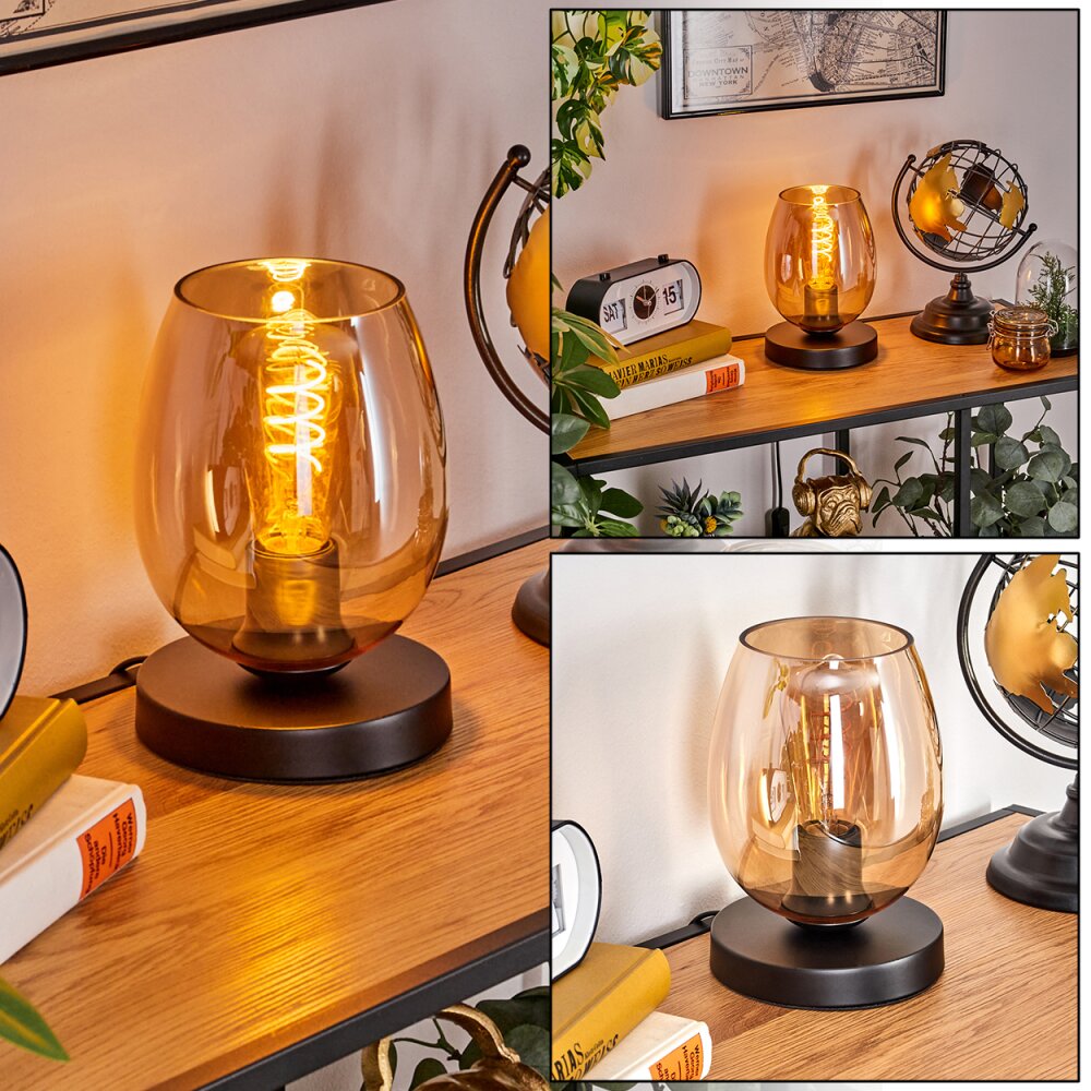 Koyoto Lampa stołowa 15 cm W kolorze bursztynu, 1-punktowy main product photo