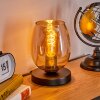 Koyoto lampa stołowa 15 cm bursztynowy, 1-punktowy