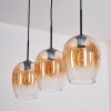 Vevino Lampa wisząca W kolorze bursztynu, Przezroczysty, 3-punktowe