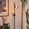 Remaisnil lampa stojąca bursztynowy, przydymiony, 3-punktowe