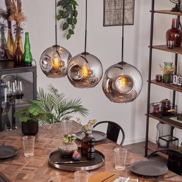Ripoll Lampa wisząca Chrom, 3-punktowe