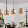 Ripoll lampa wisząca bursztynowy, 3-punktowe