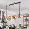 Ripoll lampa wisząca bursztynowy, 3-punktowe
