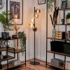 Remaisnil lampa stojąca bursztynowy, przezroczysty, przydymiony, 5-punktowe