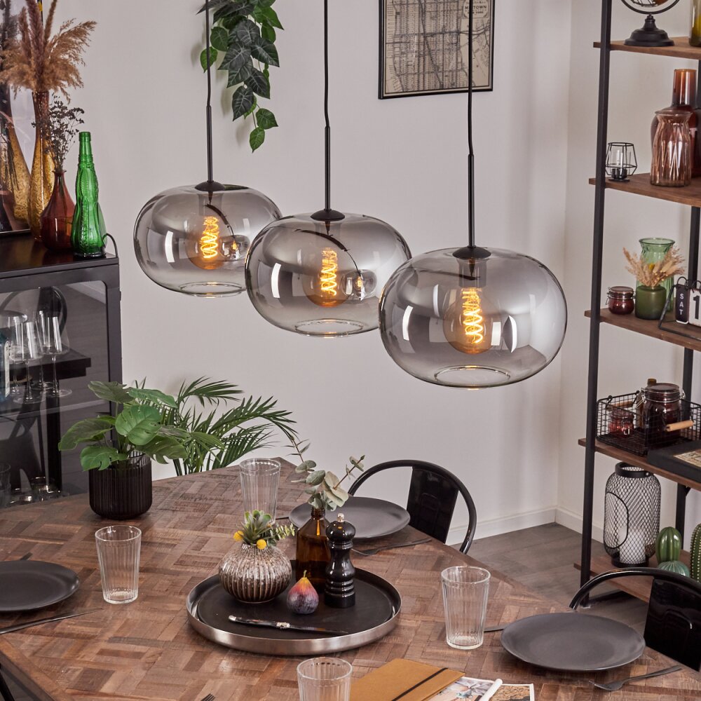 Apedo Lampa wisząca Czarny, 3-punktowe main product photo