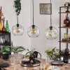 Ripoll Lampa wisząca Czarny, 3-punktowe