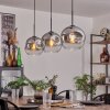 Ripoll Lampa wisząca Czarny, 3-punktowe