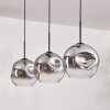 Ripoll Lampa wisząca Czarny, 3-punktowe