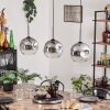 Ripoll Lampa wisząca Czarny, 3-punktowe