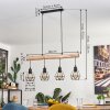Soungou lampa wisząca kolory naturalne, czarny, 4-punktowe