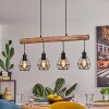 Soungou lampa wisząca kolory naturalne, czarny, 4-punktowe