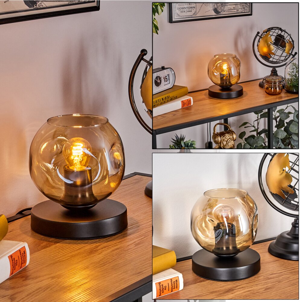 Ripoll Lampa stołowa Czarny, 1-punktowy main product photo
