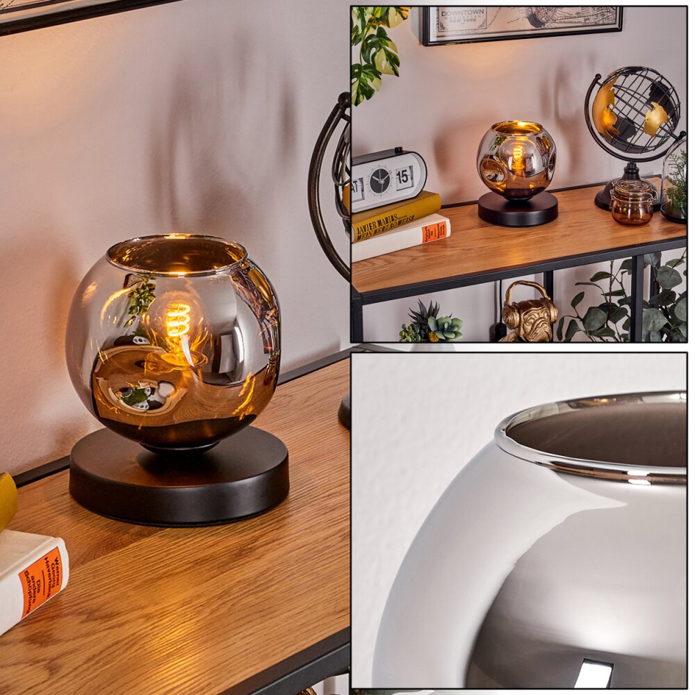 Ripoll Lampa stołowa Czarny, 1-punktowy main product photo