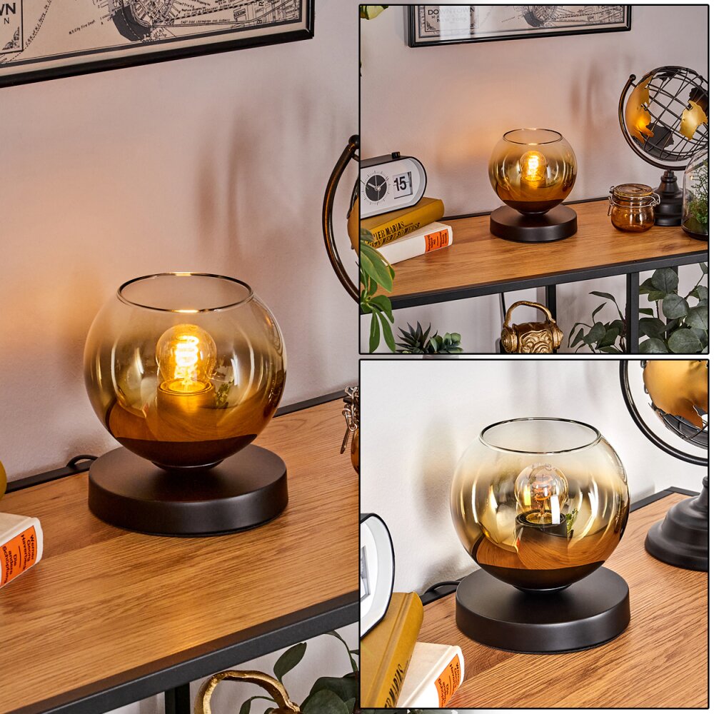 Koyoto Lampa stołowa 15 cm Czarny, 1-punktowy main product photo
