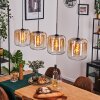 Lauden lampa wisząca bursztynowy, przezroczysty, 4-punktowe