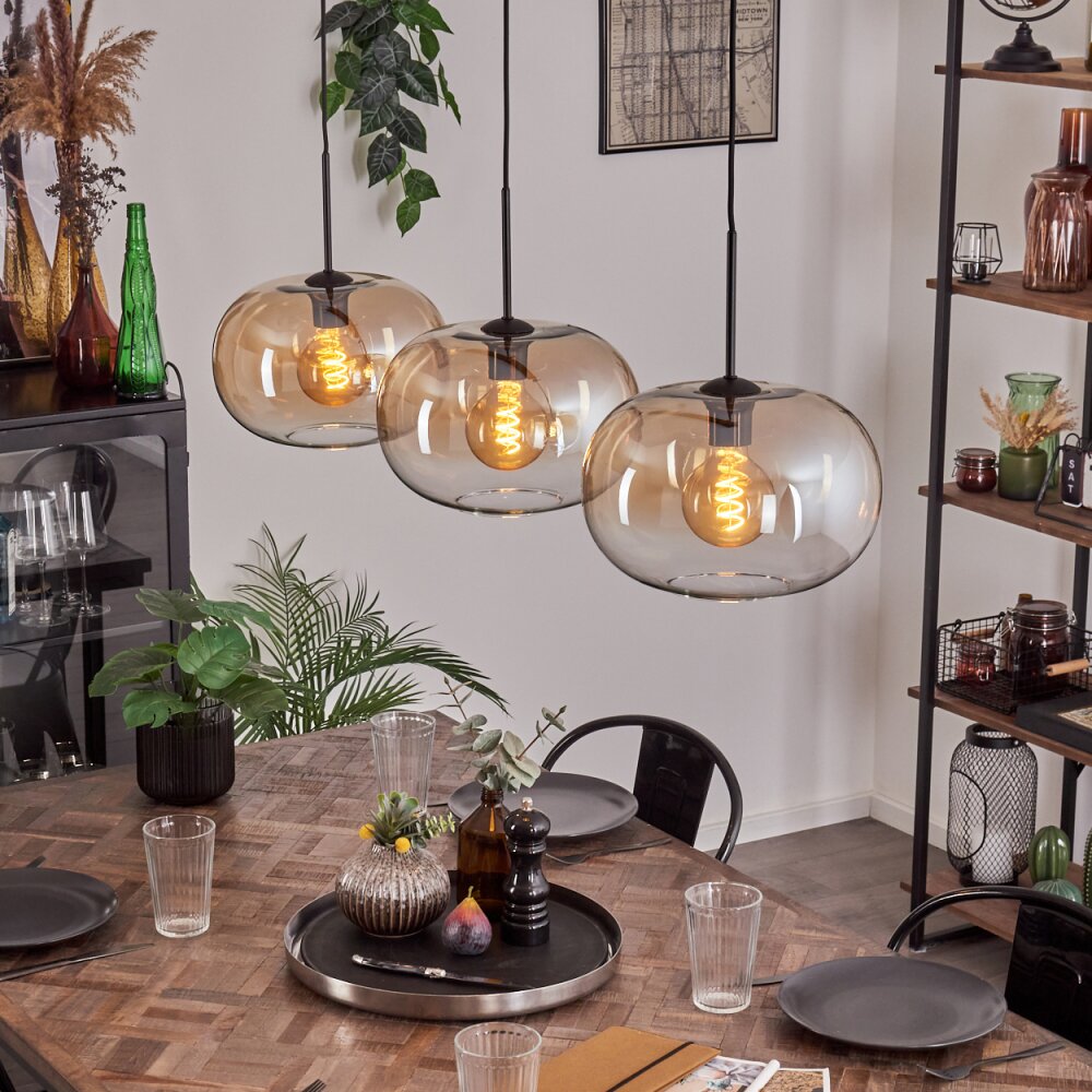 Apedo Lampa wisząca Czarny, 3-punktowe main product photo