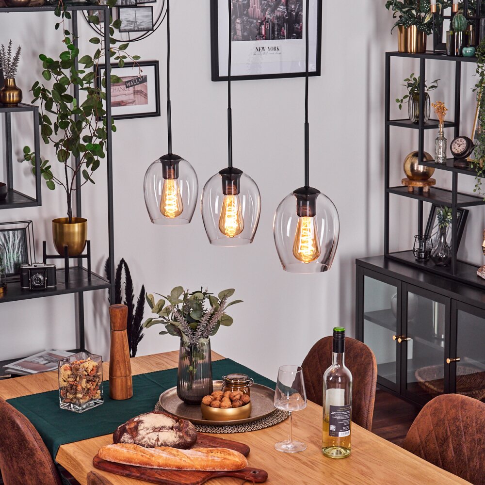 Vevino Lampa wisząca Przezroczysty, 3-punktowe main product photo