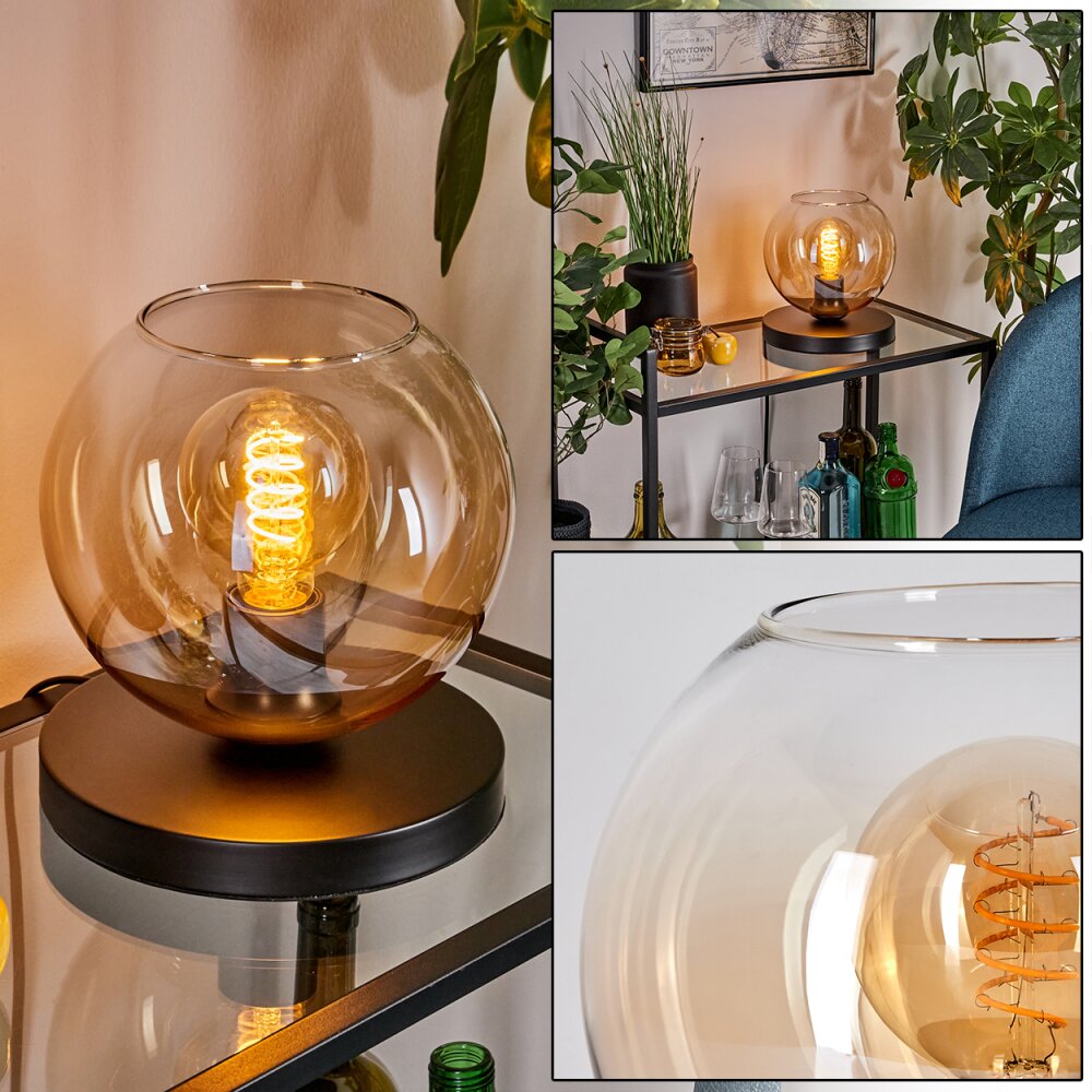 Apedo Lampa stołowa W kolorze bursztynu, Przezroczysty, 1-punktowy main product photo