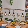 Soungou lampa wisząca kolory naturalne, czarny, 5-punktowe