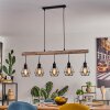 Soungou lampa wisząca kolory naturalne, czarny, 5-punktowe