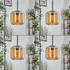 Lauden Lampa wisząca W kolorze bursztynu, 3-punktowe