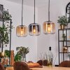 Lauden lampa wisząca bursztynowy, przezroczysty, przydymiony, 3-punktowe