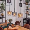 Lauden lampa wisząca bursztynowy, przezroczysty, przydymiony, 3-punktowe