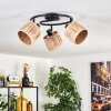 Granja Lampa sufitowa Czarny, 3-punktowe