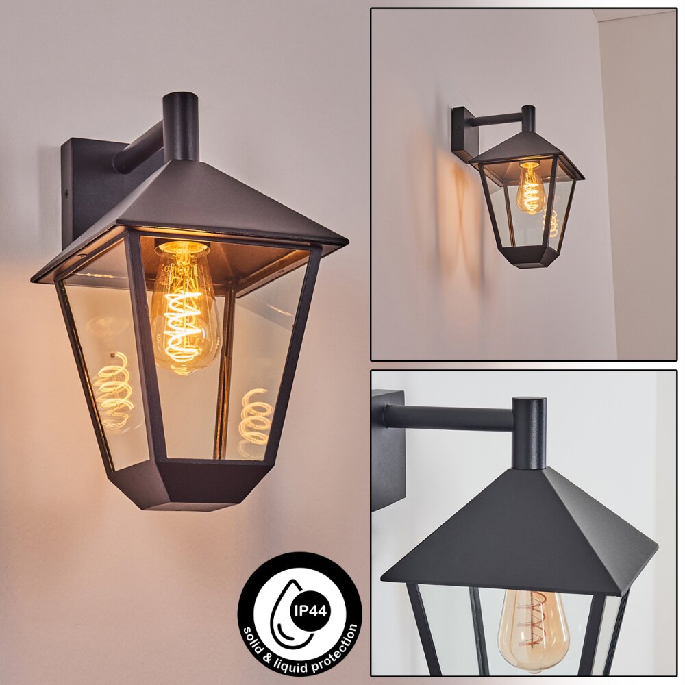Anfei Zewnętrzny kinkiet Czarny, 1-punktowy main product photo