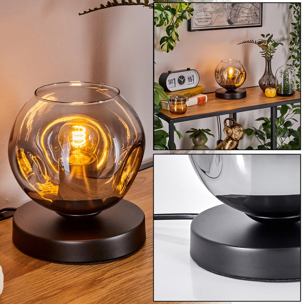 Ripoll Lampa stołowa Czarny, 1-punktowy main product photo
